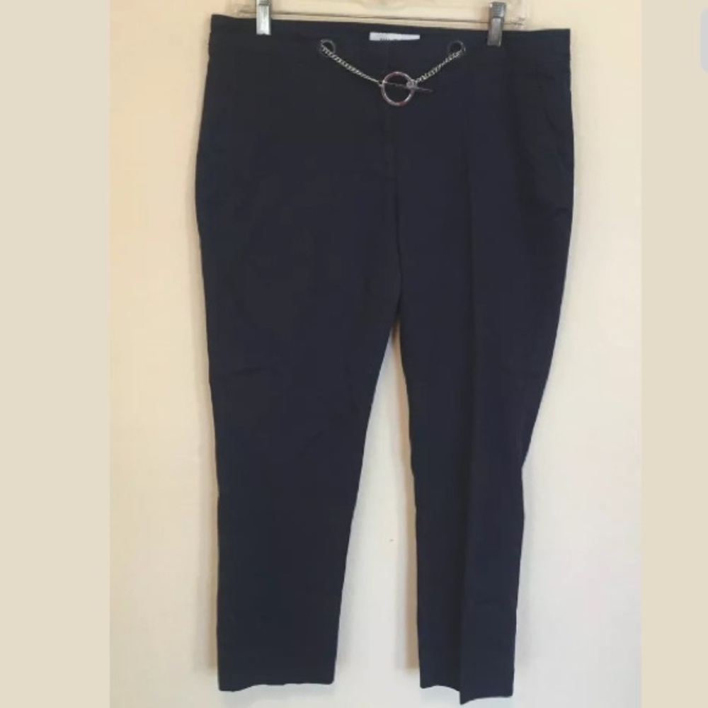 Nautica Women’s Cropped Ankle Pant Blue SZ10‎ (p)